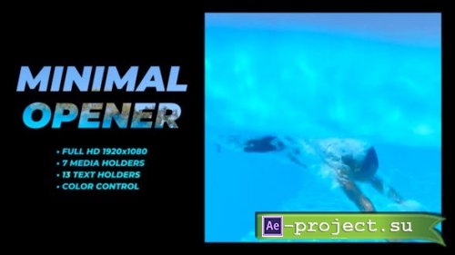 Videohive - Minimal Opener - 48999292 - Project for After Effects
