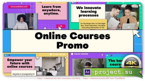 Videohive - Online Courses Presentation - 48999752 - Project for After Effects