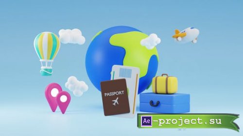 Videohive - Travel Logo Reveal - 49001580 - Project for After Effects