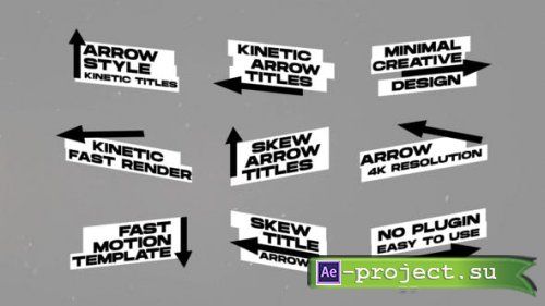 Videohive - Arrows Titles - 49001681 - Project for After Effects