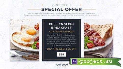 Videohive - Restaurant Promo III - 49001499 - Project for After Effects