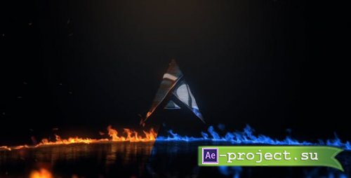 Videohive - Cinematic Fire Logo Reveal - 21283581 - Project for After Effects
