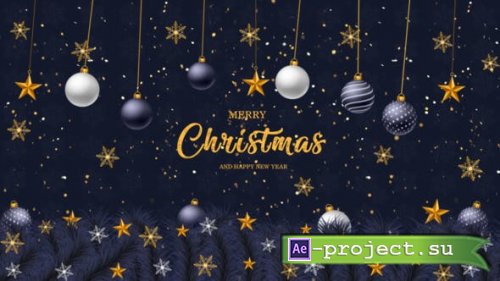 Videohive - Merry Christmas And Happy New Year Intro - 49001773 - Project for After Effects