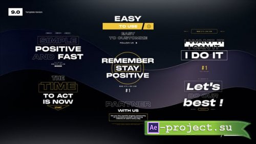 Videohive - Stylish Titles - 49068675 - Project for After Effects