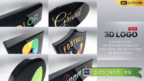 Videohive - 3D Logo Pack - 49063205 - Project for After Effects