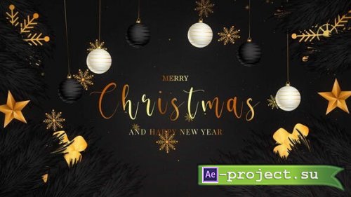 Videohive - Merry Christmas And Happy New Year Intro 2 - 49128183 - Project for After Effects