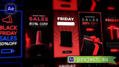 Videohive - Black Friday Sales Stories - 49146901 - Project for After Effects