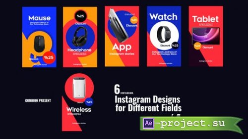 Videohive - Shopping Instagram Stories - 49064194 - Project for After Effects