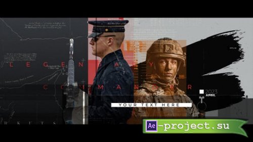 Videohive - The War History Glitch Slideshow - 49042322 - Project for After Effects