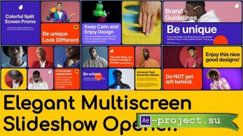 Videohive - Elegant Multiscreen Slideshow - 49175827 - Project for After Effects