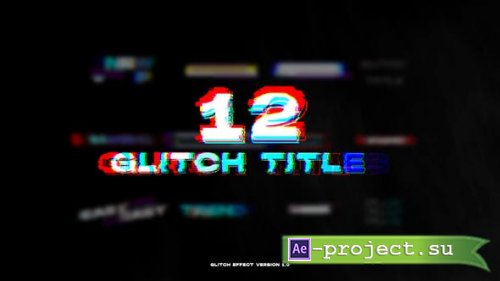 Videohive - Glitch Titles | After Effects - 49177469 - Project for After Effects