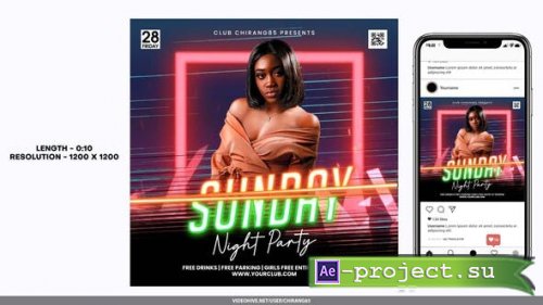 Videohive - Night Club Flyer v5 - 49074947 - Project for After Effects