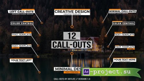 Videohive - Call-Out Titles | After Effects - 49205386 - Project for After Effects