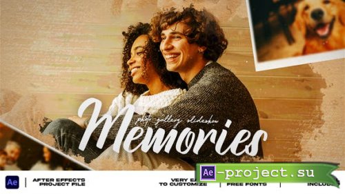 Videohive - Memories - Photo Gallery Slideshow - 43037190 - Project for After Effects