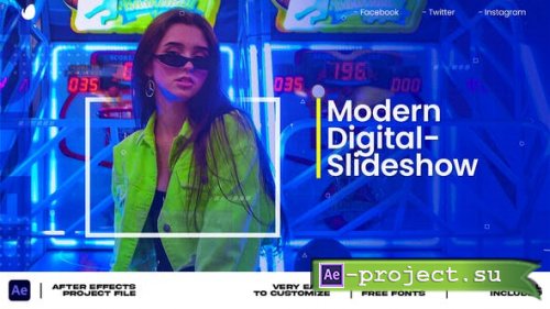 Videohive - Modern Digital Slideshow | Digital Presentation - 43394967 - Project for After Effects