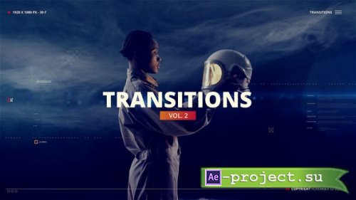 Videohive - Transitions - 49223767 - Project for After Effects