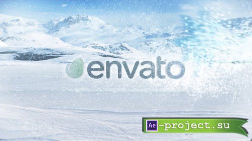Videohive - Winter Snow Frost Blizzard Holiday Logo 2 - 48533263 - Project for After Effects