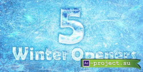 Videohive - 5 Winter/Frost Openers - 13837005 - Project for After Effects