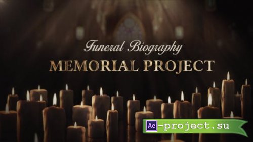 Videohive - Funeral Biography | Memorial Project - 29086599 - Project for After Effects