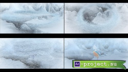 Videohive - Blizzard Snow Winter Logo - 34772531 - Project for After Effects