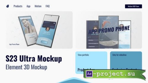 Videohive - Smartphone 3D Mockup App Promo - 49174228 - Project for After Effects