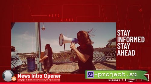 Videohive - News Intro Opener - 48964778 - Project for After Effects