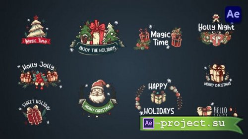Videohive - New Year Christmas titles [After Effects] - 49267521 - Project for After Effects