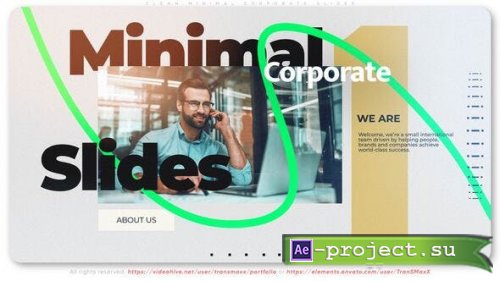 Videohive - Clean Minimal Corporate Slides - 49278828 - Project for After Effects