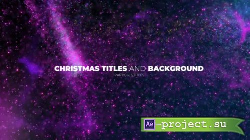Videohive - Colorful Christmas Opener with Particles - 49285223 - Project for After Effects