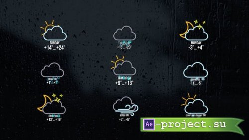 Videohive - Weather Titles | After Effects - 49305587 - Project for After Effects