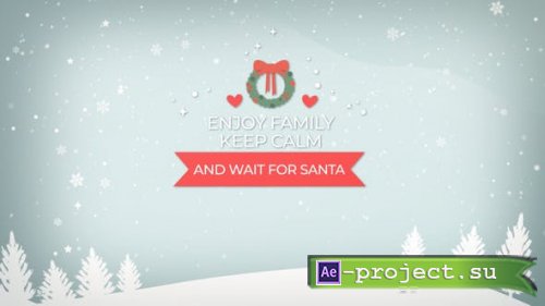 Videohive - Photo Frames Christmas Greeting Card - 49286763 - Project for After Effects