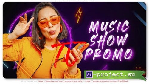 Videohive - Music Show TV Promo - 49330347 - Project for After Effects