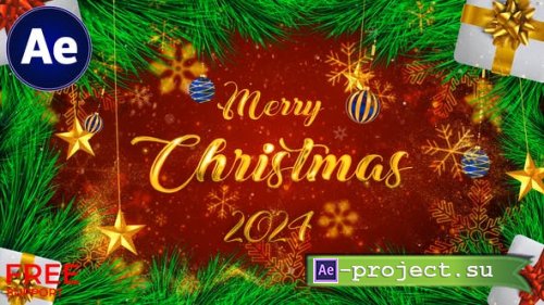 Videohive - Merry Christmas Intro || Xmas Intro - 49332418 - Project for After Effects
