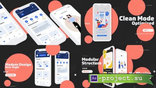 Videohive - Flat App Promo - 49336003 - Project for After Effects