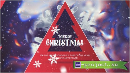 Videohive - Merry Christmas // Minimal Greeting - 49309918 - Project for After Effects