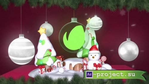 Videohive - Christmas Card Intro - 49345402 - Project for After Effects
