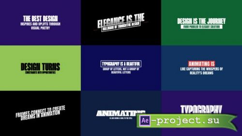Videohive - Text Animation - 49357010 - Project for After Effects