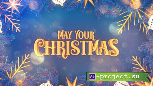 Videohive - Christmas Intro I Chistmas Wishes - 49347145 - Project for After Effects