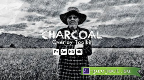 Videohive - Charcoal Overlay Toolkit - 49387103 - Project for After Effects