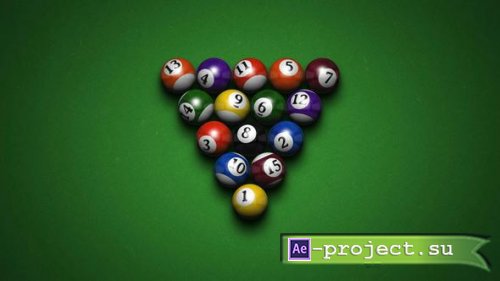 Videohive - 8 Ball Reveal - 49376662 - Project for After Effects