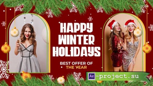 Videohive - Merry Christmas Opener - 49370390 - Project for After Effects