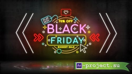 Videohive - Neon Product Sale Promo - 49390204 - Project for After Effects