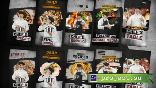 Videohive - Chef's Table Stories - 49390813 - Project for After Effects