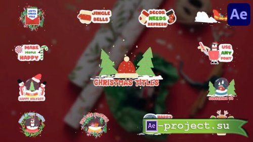 Videohive - Christmas Stuff Titles for After Effects - 49384251 - Project for After Effects