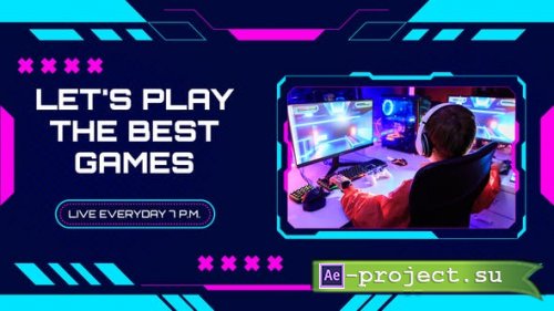 Videohive - Esport Gaming Slides Promo - 49411325 - Project for After Effects