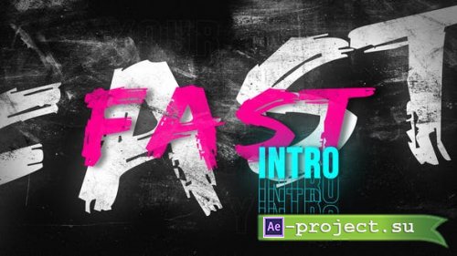 Videohive - Fast Intro - 49374312 - Project for After Effects