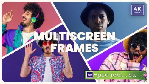 Videohive - Gladsome Colorful Slideshow | Multiscreen Opener | Typography Intro - 49420398 - Project for After Effects