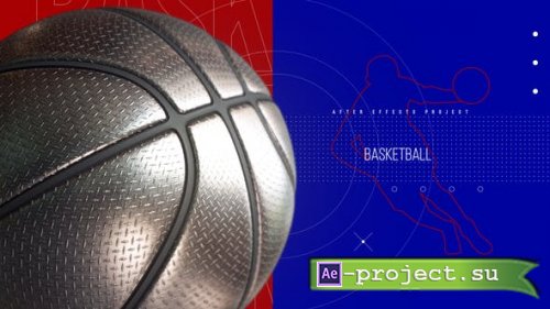 Videohive - Basketball Intro - 49422609 - Project for After Effects