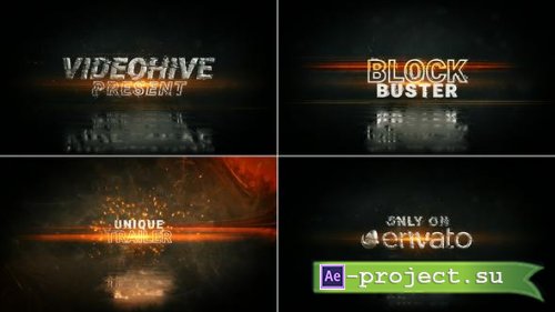 Videohive - Cinematic Trailer Intro // Shatter Trailer // Movie Trailer - 43332965 - Project for After Effects