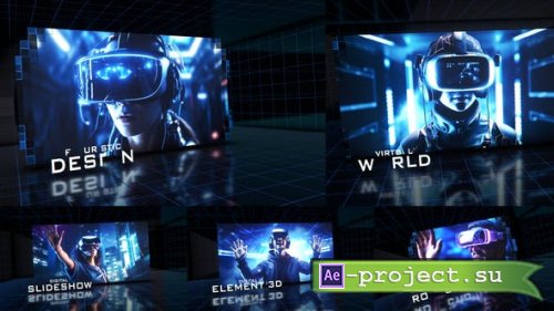 Videohive - Digital Room / Slideshow - 49430411 - Project for After Effects